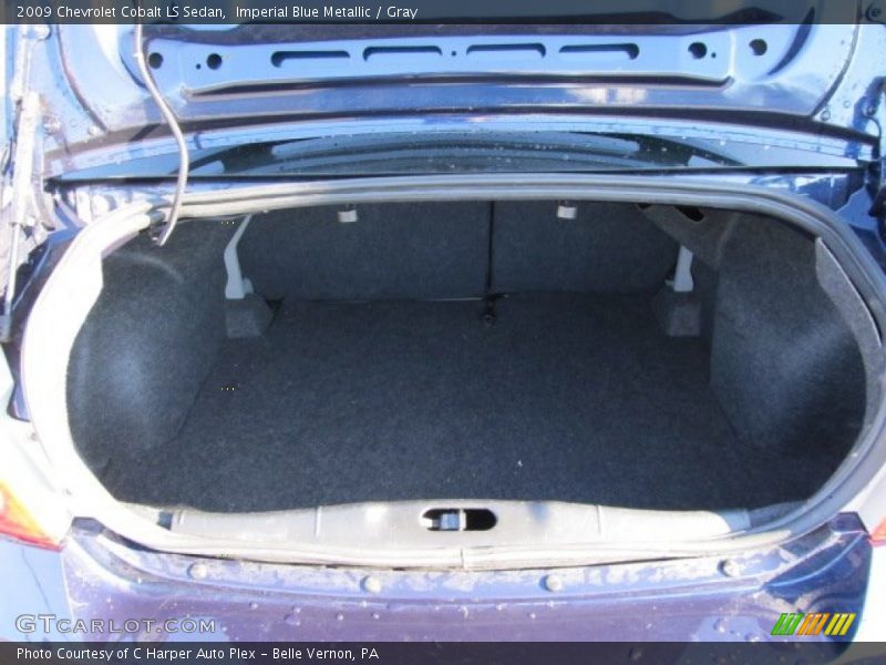 Imperial Blue Metallic / Gray 2009 Chevrolet Cobalt LS Sedan