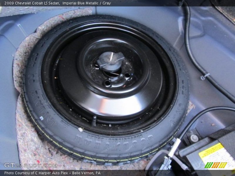 Imperial Blue Metallic / Gray 2009 Chevrolet Cobalt LS Sedan