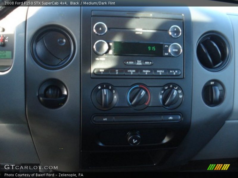 Black / Medium/Dark Flint 2008 Ford F150 STX SuperCab 4x4
