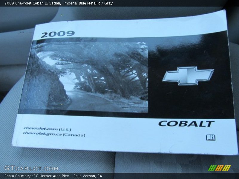 Imperial Blue Metallic / Gray 2009 Chevrolet Cobalt LS Sedan