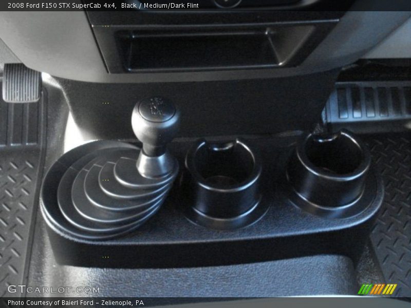Black / Medium/Dark Flint 2008 Ford F150 STX SuperCab 4x4