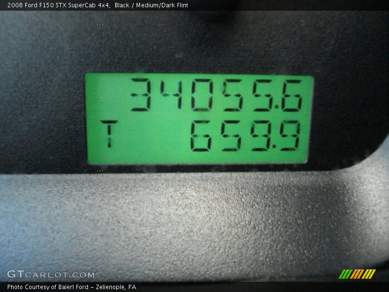 Black / Medium/Dark Flint 2008 Ford F150 STX SuperCab 4x4