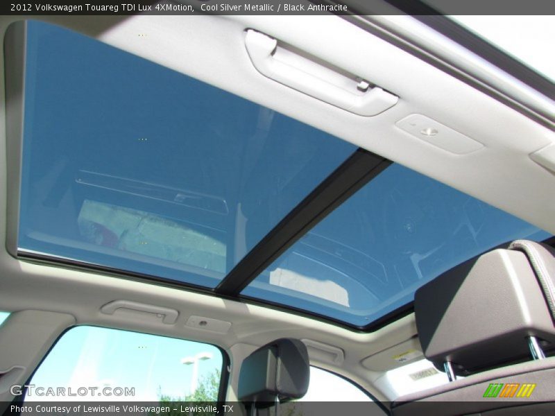 Sunroof of 2012 Touareg TDI Lux 4XMotion