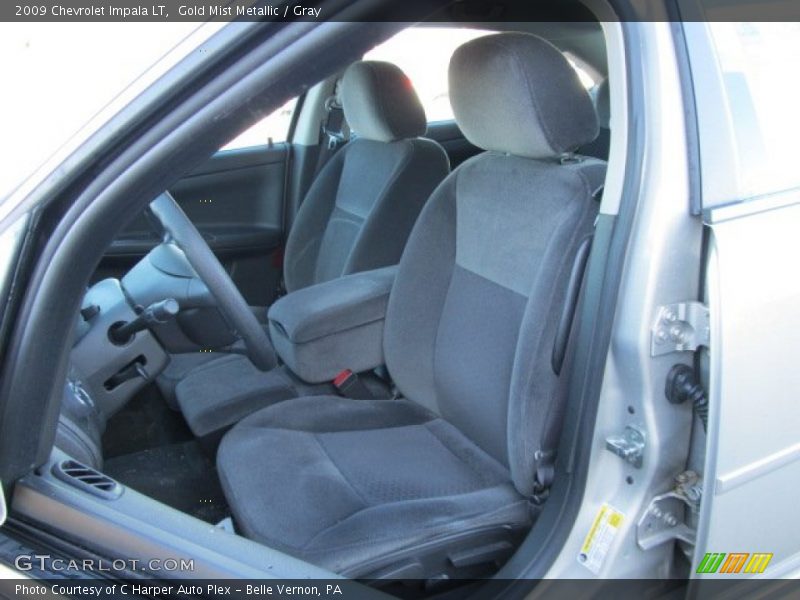 Gold Mist Metallic / Gray 2009 Chevrolet Impala LT