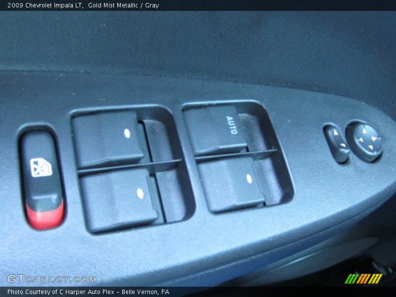 Gold Mist Metallic / Gray 2009 Chevrolet Impala LT