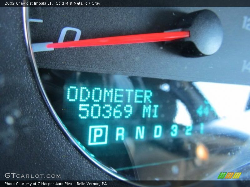 Gold Mist Metallic / Gray 2009 Chevrolet Impala LT