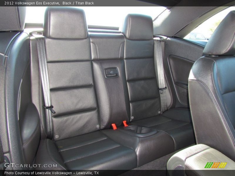 Black / Titan Black 2012 Volkswagen Eos Executive