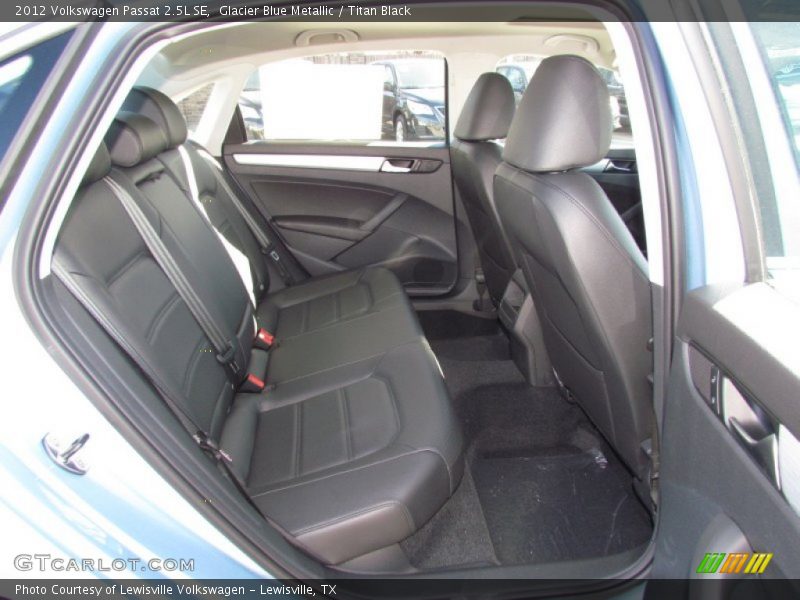 Glacier Blue Metallic / Titan Black 2012 Volkswagen Passat 2.5L SE