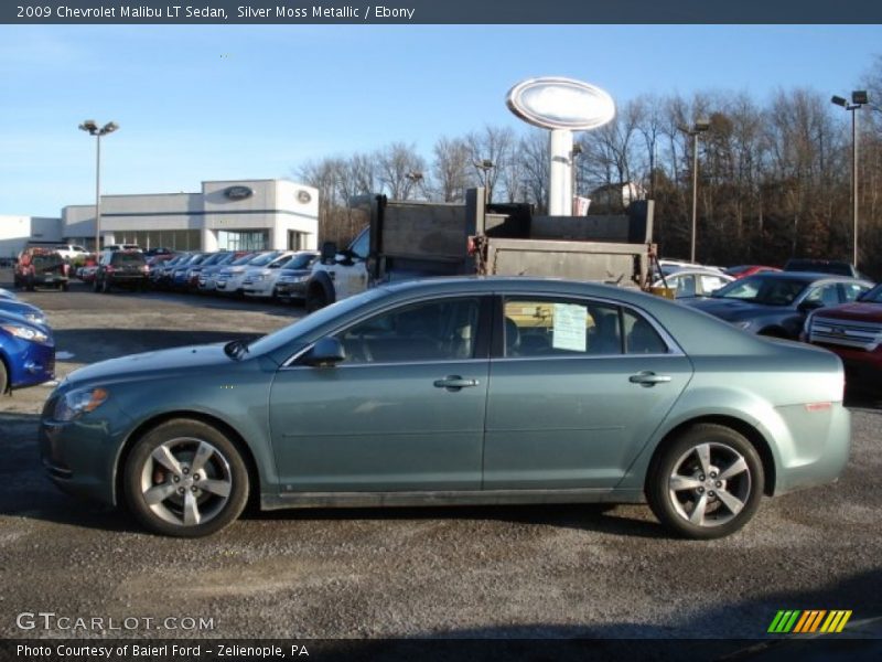  2009 Malibu LT Sedan Silver Moss Metallic