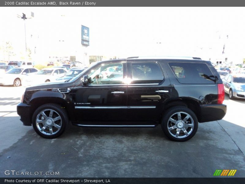 Black Raven / Ebony 2008 Cadillac Escalade AWD