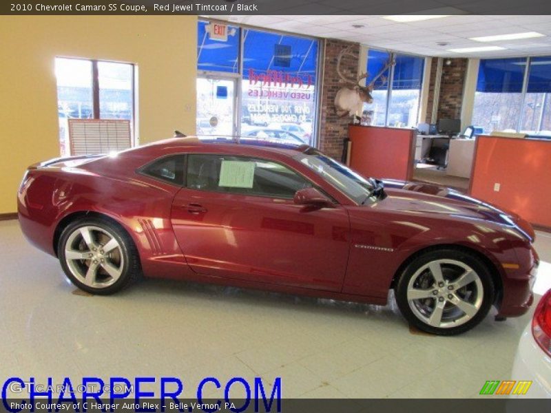 Red Jewel Tintcoat / Black 2010 Chevrolet Camaro SS Coupe