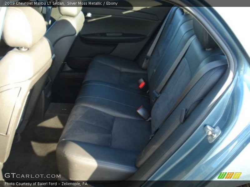 Silver Moss Metallic / Ebony 2009 Chevrolet Malibu LT Sedan