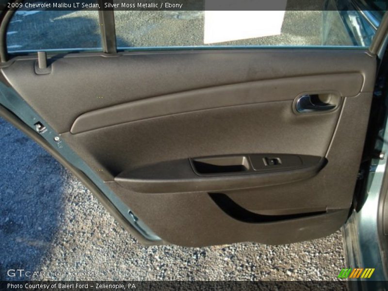 Silver Moss Metallic / Ebony 2009 Chevrolet Malibu LT Sedan