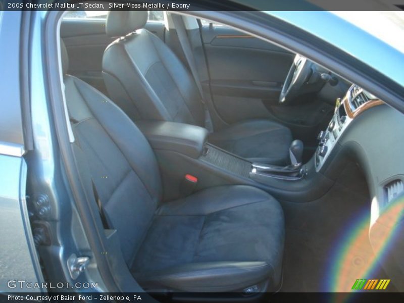 Silver Moss Metallic / Ebony 2009 Chevrolet Malibu LT Sedan