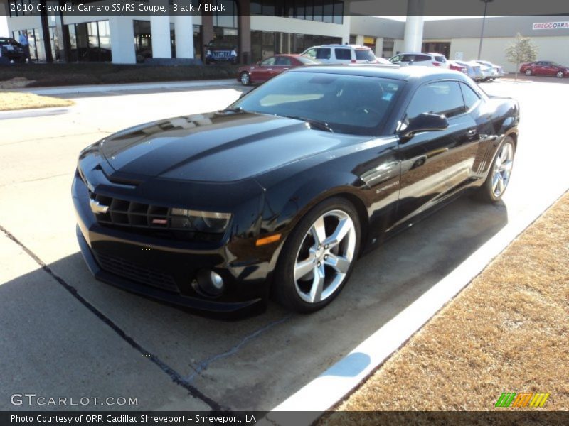 Black / Black 2010 Chevrolet Camaro SS/RS Coupe