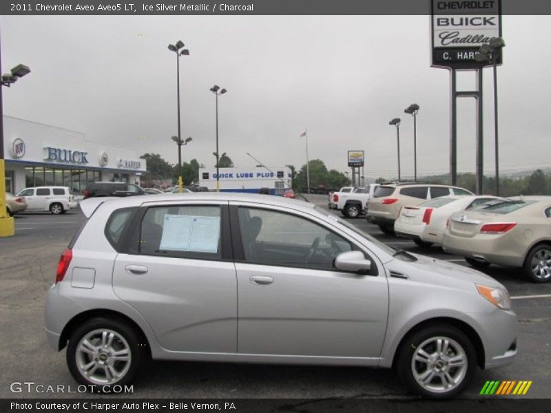 Ice Silver Metallic / Charcoal 2011 Chevrolet Aveo Aveo5 LT
