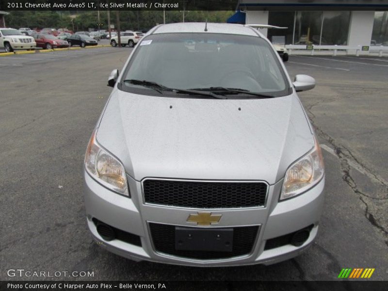 Ice Silver Metallic / Charcoal 2011 Chevrolet Aveo Aveo5 LT