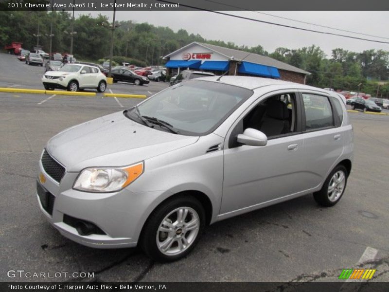 Ice Silver Metallic / Charcoal 2011 Chevrolet Aveo Aveo5 LT
