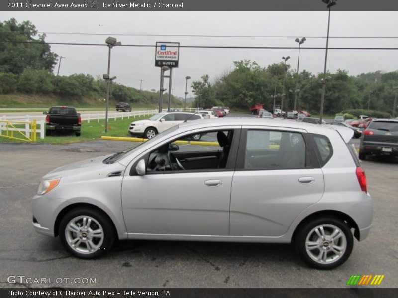 Ice Silver Metallic / Charcoal 2011 Chevrolet Aveo Aveo5 LT