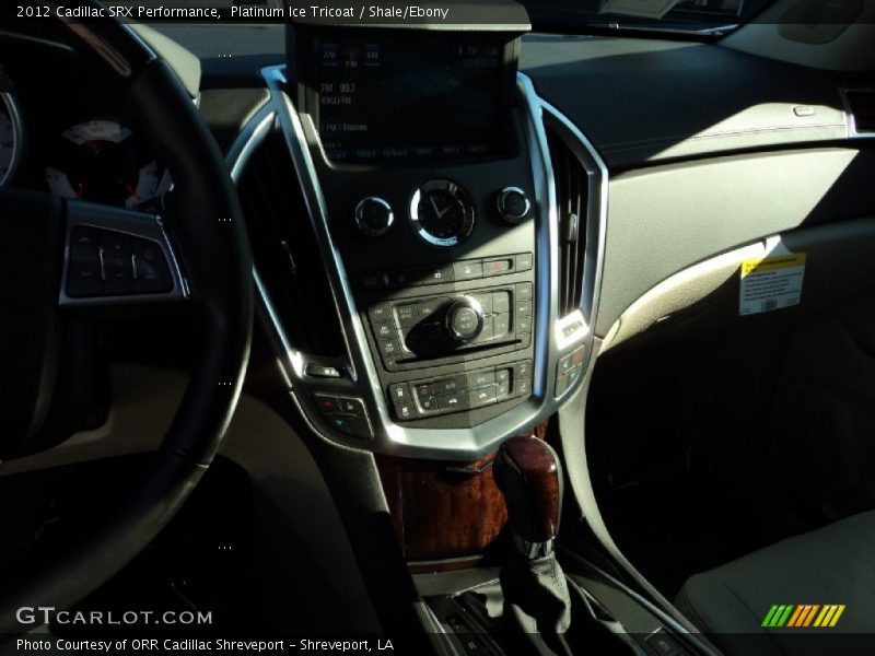 Platinum Ice Tricoat / Shale/Ebony 2012 Cadillac SRX Performance