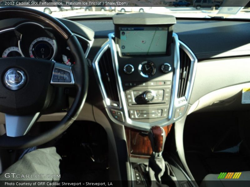 Platinum Ice Tricoat / Shale/Ebony 2012 Cadillac SRX Performance