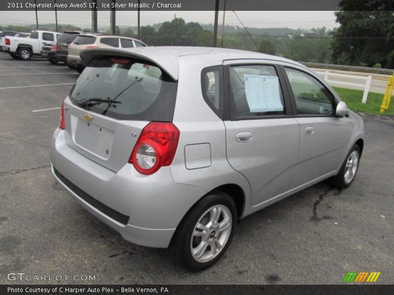 Ice Silver Metallic / Charcoal 2011 Chevrolet Aveo Aveo5 LT