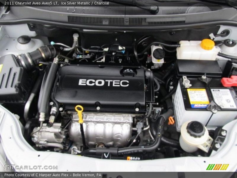 Ice Silver Metallic / Charcoal 2011 Chevrolet Aveo Aveo5 LT