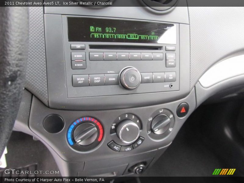 Ice Silver Metallic / Charcoal 2011 Chevrolet Aveo Aveo5 LT