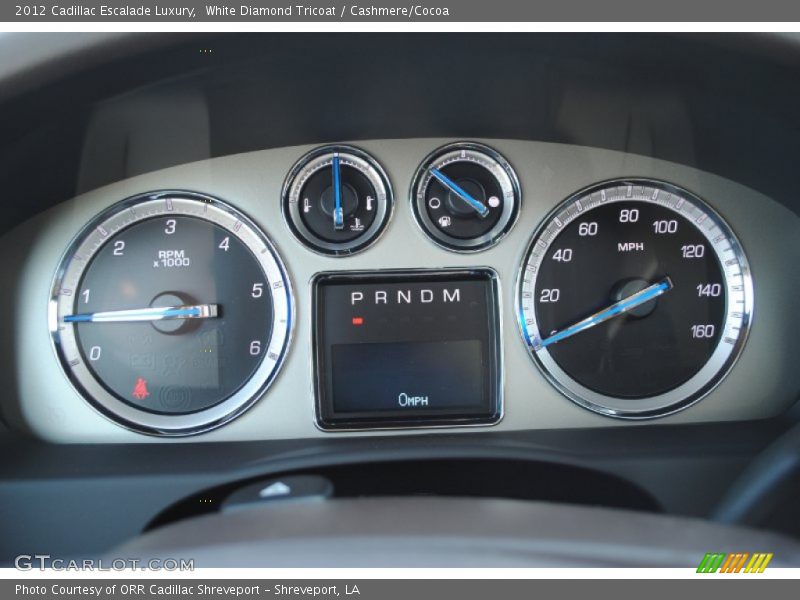  2012 Escalade Luxury Luxury Gauges