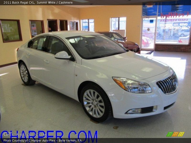 Summit White / Cashmere 2011 Buick Regal CXL