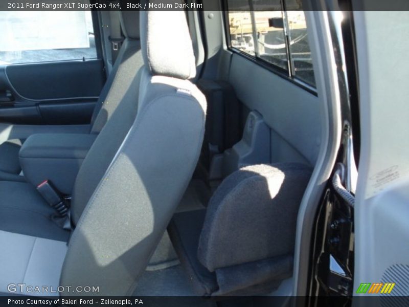 Black / Medium Dark Flint 2011 Ford Ranger XLT SuperCab 4x4