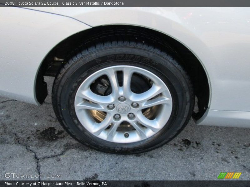 Classic Silver Metallic / Dark Stone 2008 Toyota Solara SE Coupe