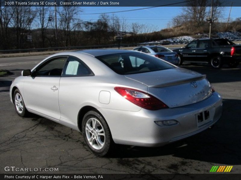 Classic Silver Metallic / Dark Stone 2008 Toyota Solara SE Coupe