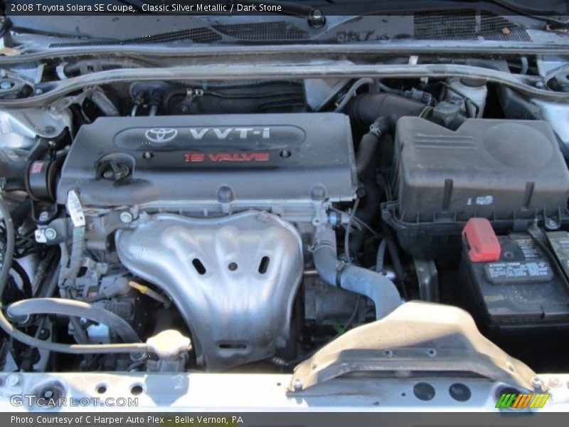 Classic Silver Metallic / Dark Stone 2008 Toyota Solara SE Coupe