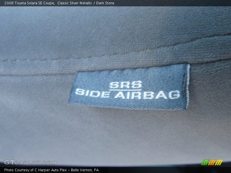 Classic Silver Metallic / Dark Stone 2008 Toyota Solara SE Coupe