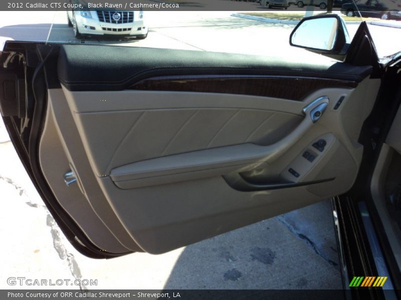 Black Raven / Cashmere/Cocoa 2012 Cadillac CTS Coupe