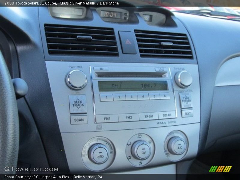 Classic Silver Metallic / Dark Stone 2008 Toyota Solara SE Coupe