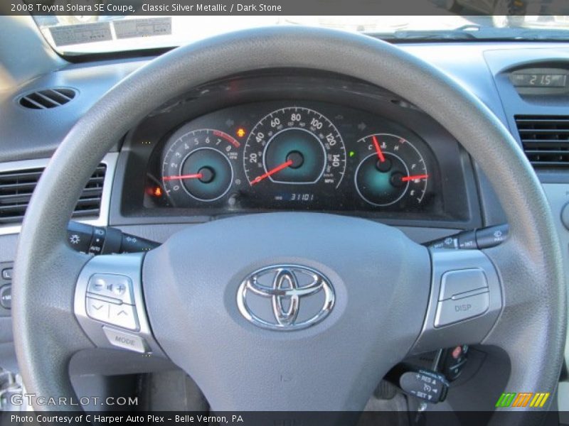 Classic Silver Metallic / Dark Stone 2008 Toyota Solara SE Coupe