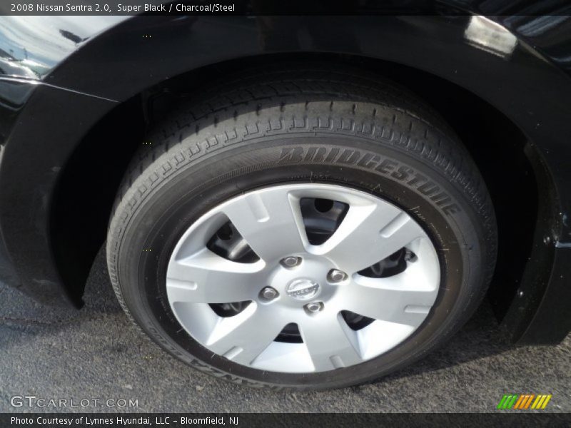 Super Black / Charcoal/Steel 2008 Nissan Sentra 2.0
