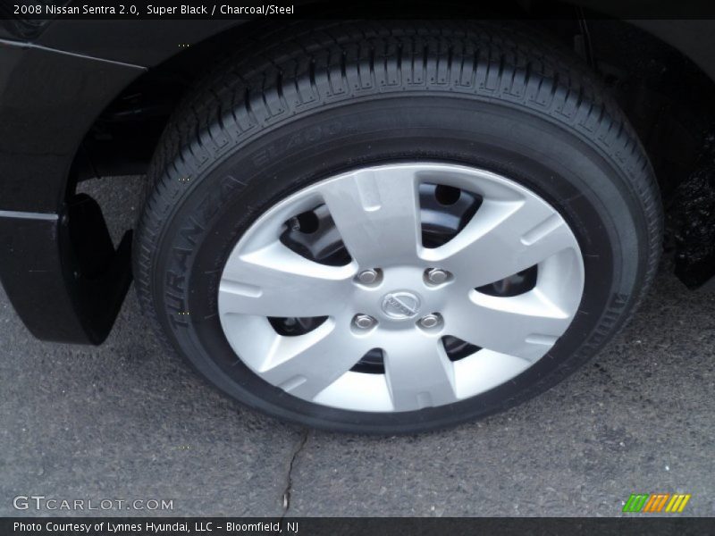 Super Black / Charcoal/Steel 2008 Nissan Sentra 2.0