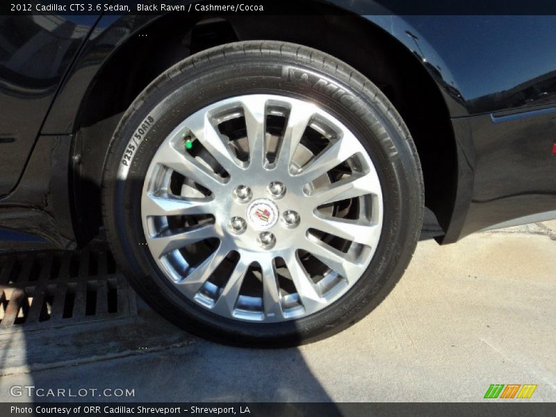 Black Raven / Cashmere/Cocoa 2012 Cadillac CTS 3.6 Sedan