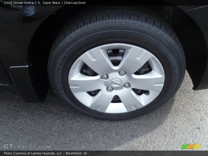 Super Black / Charcoal/Steel 2008 Nissan Sentra 2.0