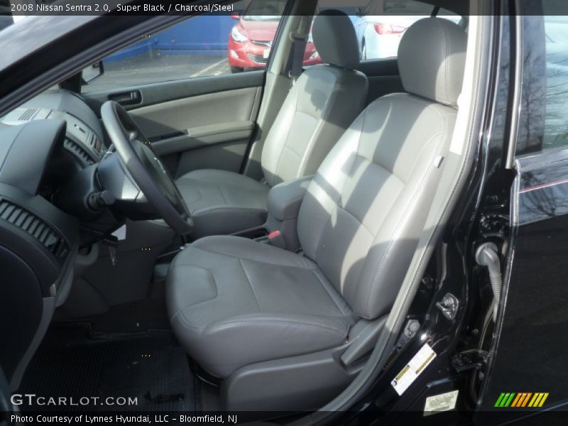 Super Black / Charcoal/Steel 2008 Nissan Sentra 2.0