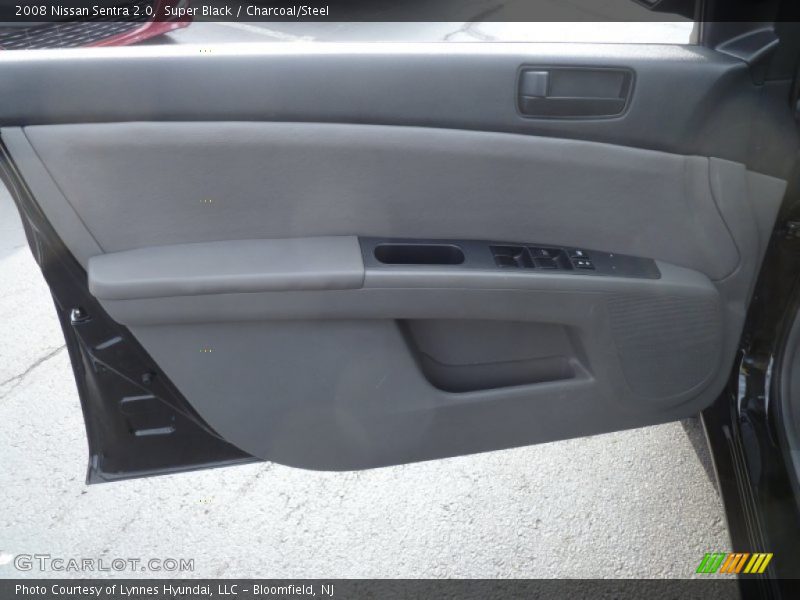 Super Black / Charcoal/Steel 2008 Nissan Sentra 2.0