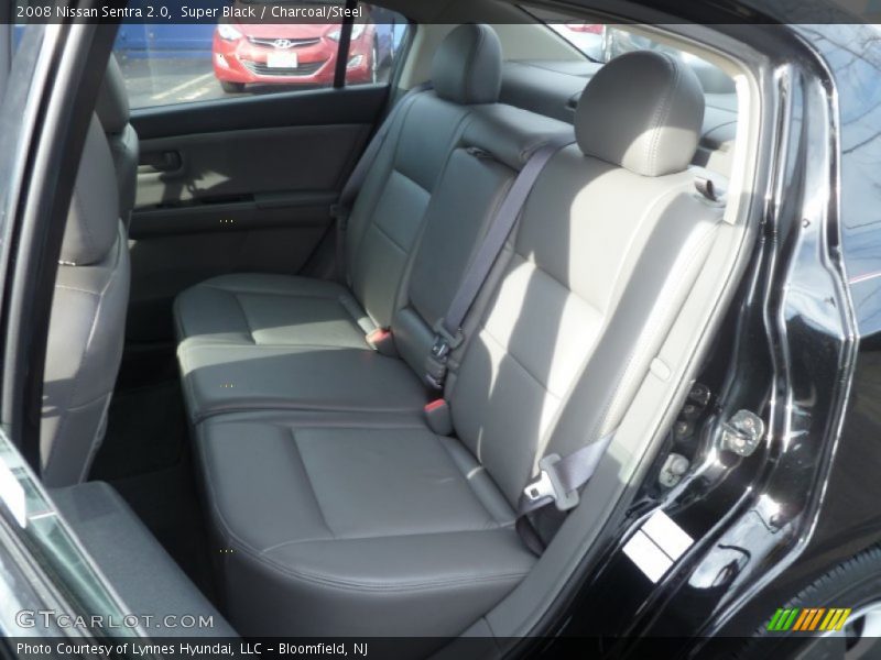 Super Black / Charcoal/Steel 2008 Nissan Sentra 2.0