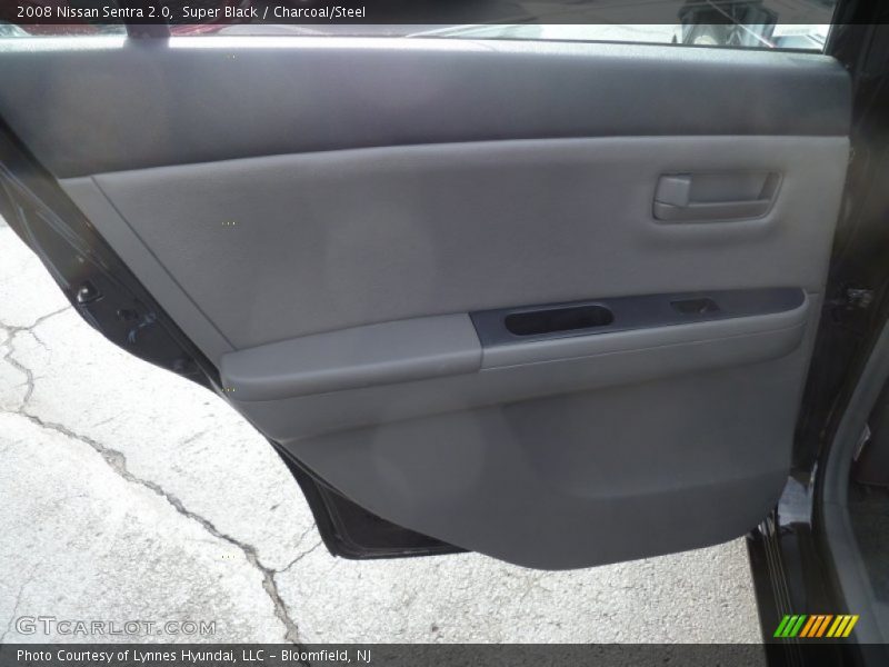 Super Black / Charcoal/Steel 2008 Nissan Sentra 2.0
