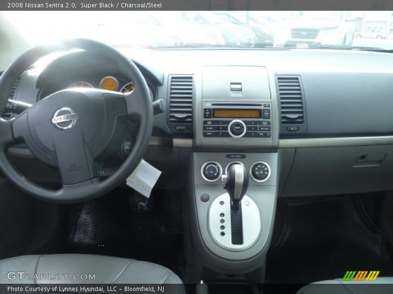 Super Black / Charcoal/Steel 2008 Nissan Sentra 2.0