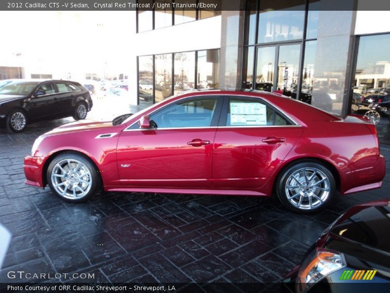  2012 CTS -V Sedan Crystal Red Tintcoat