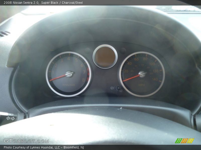 Super Black / Charcoal/Steel 2008 Nissan Sentra 2.0