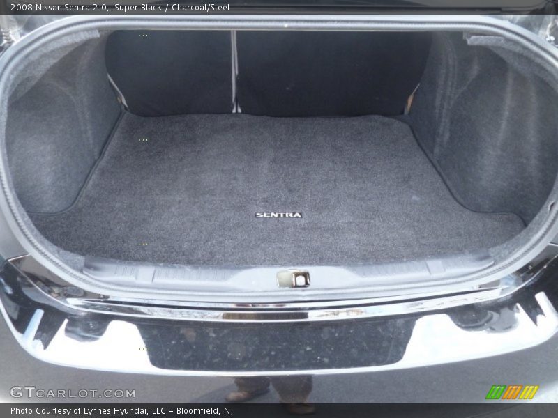 Super Black / Charcoal/Steel 2008 Nissan Sentra 2.0